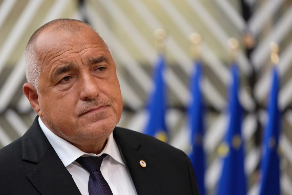 Portrait of Boyko Borissov, Prime Minister of Bulgaria arrives at the first face-to-face EU summit since the coronavirus disease (COVID-19) outbreak, in Brussels, Belgium July 19, 2020.
